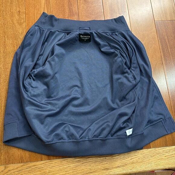 NWOT Athleta Brooklyn Textured bomber jacket size S - Picture 9 of 11